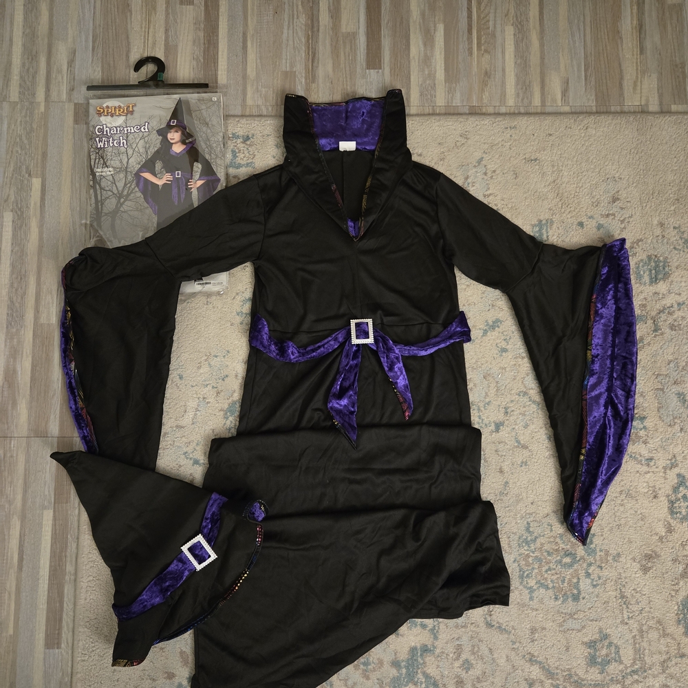 Charmed Witch Kids Costume - Black and Purple